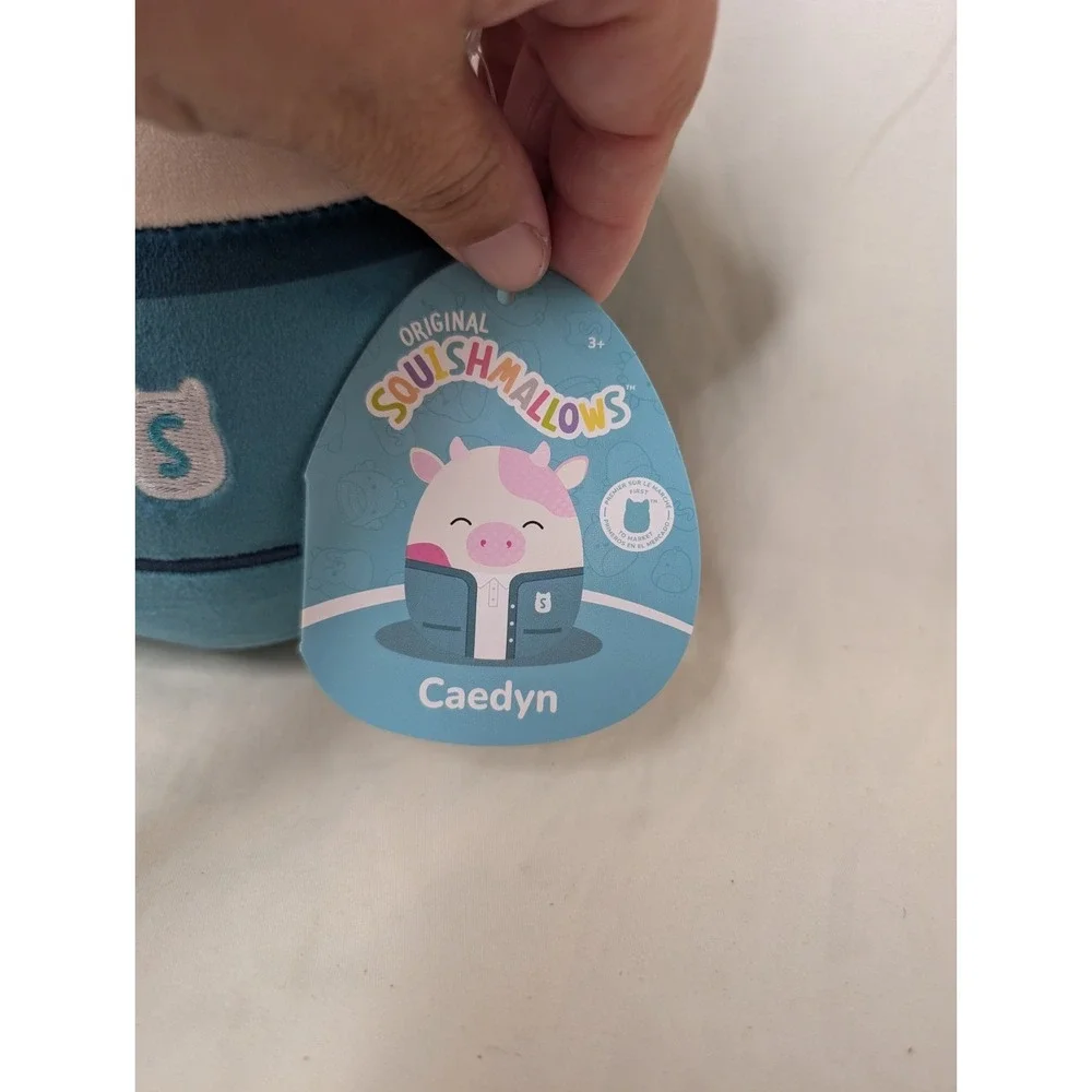 NWT Squishmallow Caedyn Cow Jazwares 8